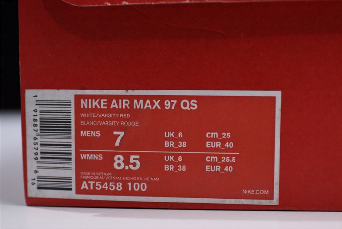 Nike Air Max 97 Silver White AT5458-100