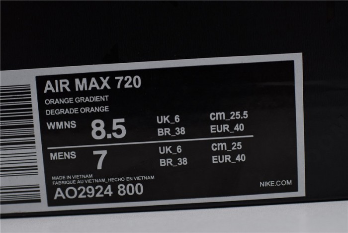Air Max 720 Sunrise - AO2924-800