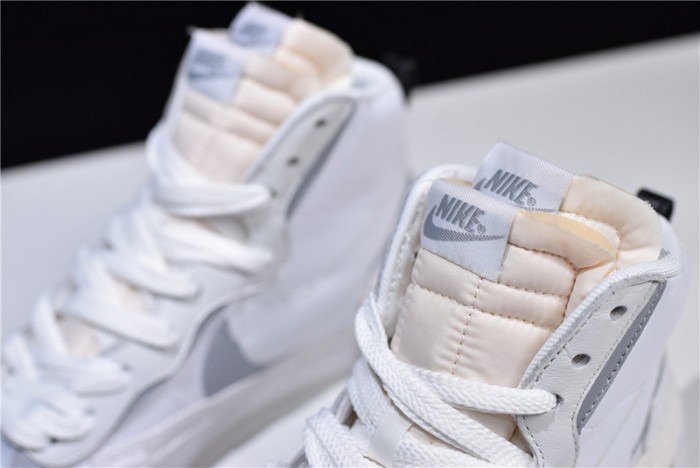 Nike Blazer Mid sacai White Grey BV0072-100