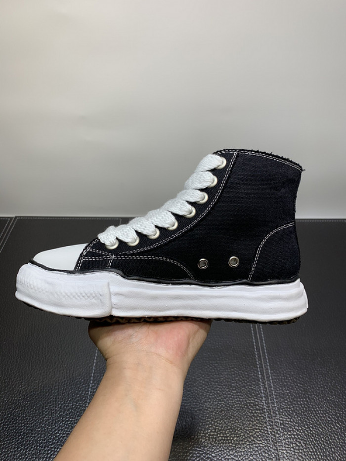 Ma*s*n mihara yasuhiro high top canvas sneakers