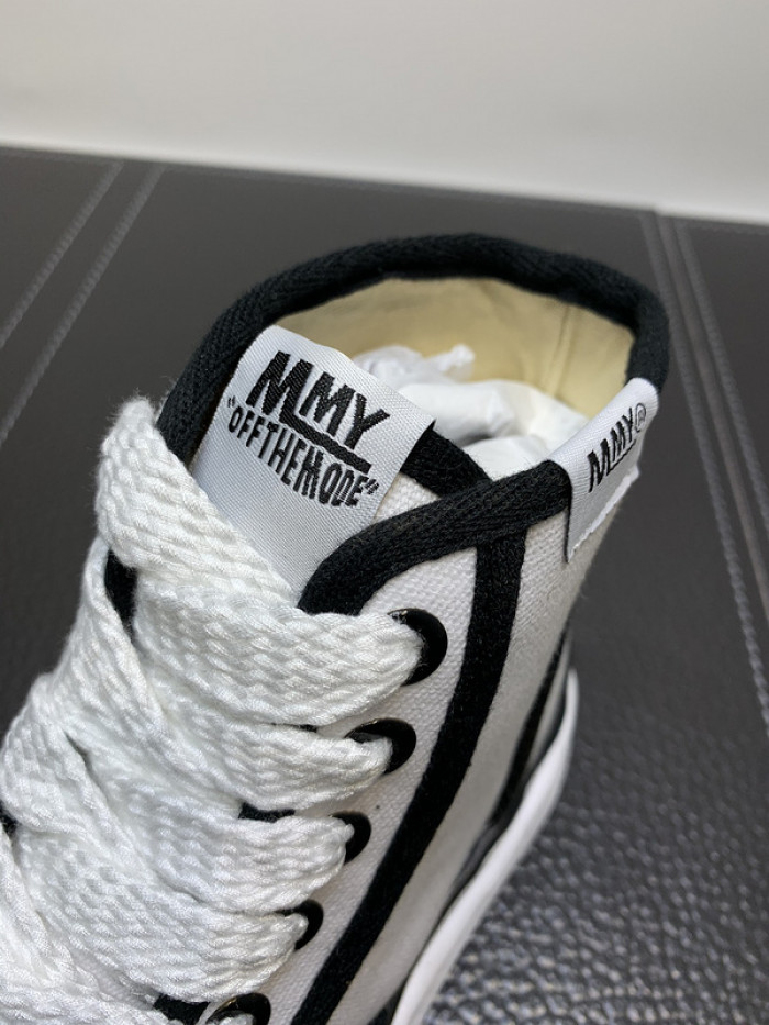 Ma*s*n mihara yasuhiro high top canvas sneakers