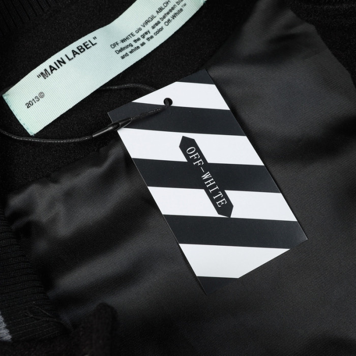 0ff white varsity jacket