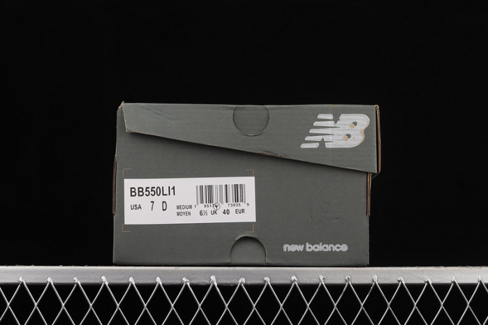 New Balance 550 Sea Salt Burgundy BB550LI1