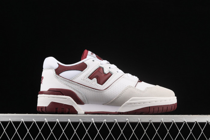New Balance 550 Sea Salt Burgundy BB550LI1