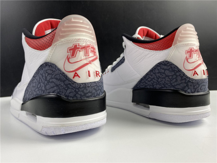 Air Jordan 3 Retro SE-T CO JP Fire Red Denim CZ6433-100