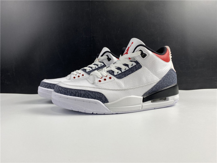 Air Jordan 3 Retro SE-T CO JP Fire Red Denim CZ6433-100