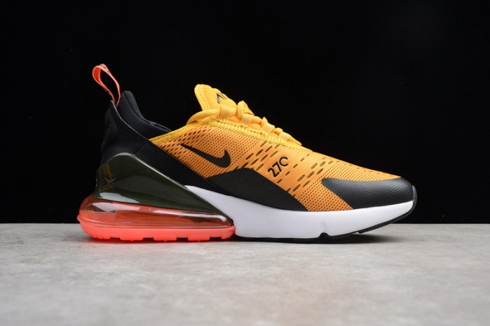NIKE mens Air Max 270 "TIGER" black/ university gold AH8050-004