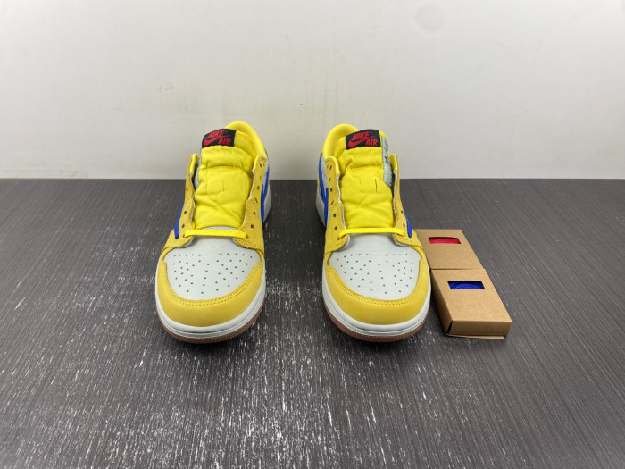 Air Jordan 1 Retro Low OG SP Travis Scott Canary DZ4137-700