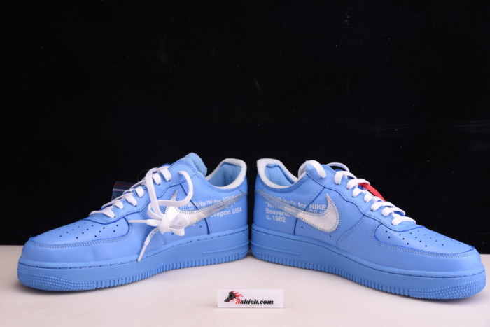 OF X Nike Air Force 1 Low MCA University Blue CI1173-400
