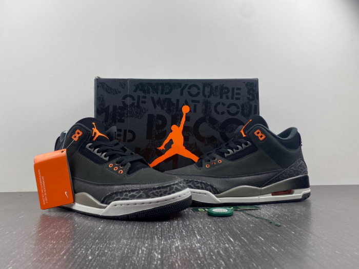 Air Jordan 3 Grey Orange CT8532-060