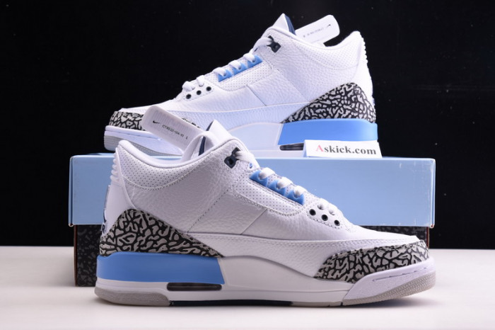 Air Jordan 3 Retro UNC (2020) CT8532-104