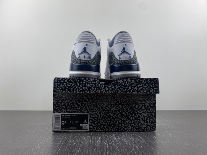 Air Jordan 3 “White/Navy” CT8532-140