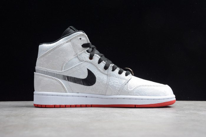 Air Jordan 1 Mid SE Fearless Edison Chen CLOT CU2804-100