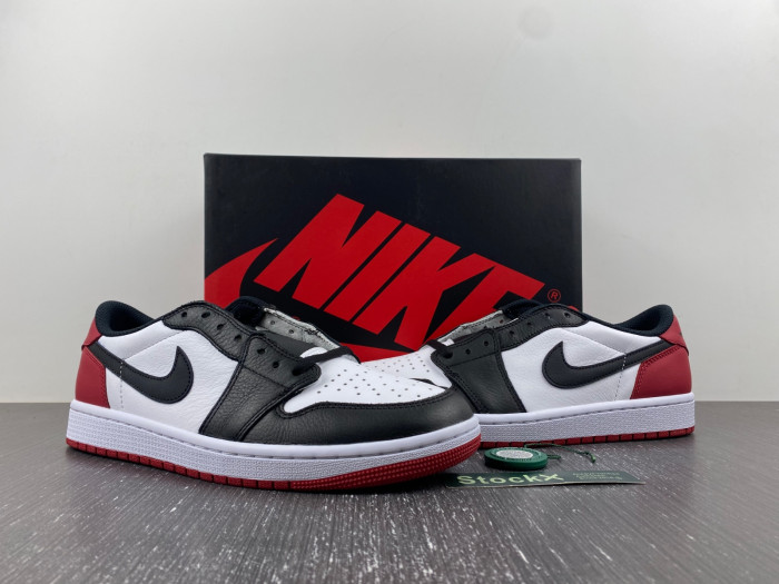Air Jordan 1 Retro Low OG Black Toe CZ0790-106