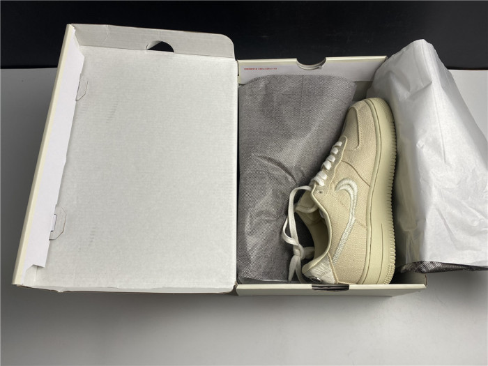 Nike Air Force 1 Low Stussy Fossil CZ9084-200