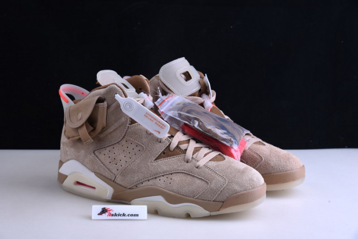 Air Jordan 6 Retro Travis Scott British Khaki DH0690-200
