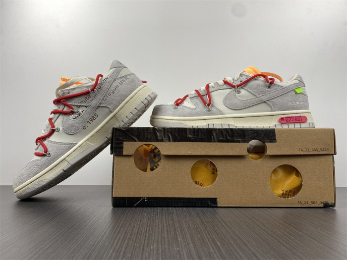 OF X Nike Dunk Low Lot 40 of 50 DJ0950-103