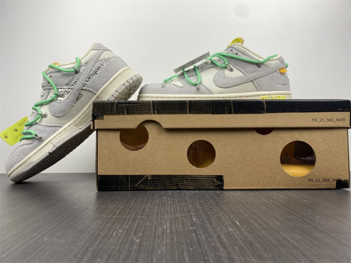 OF X Nike Dunk Low Lot 14 of 50 DJ0950-106