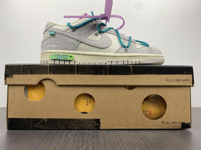 OF X Nike Dunk Low Lot 36 of 50 DJ0950-107
