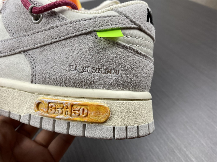 OF X Nike Dunk Low Lot 35 of 50 DJ0950-114