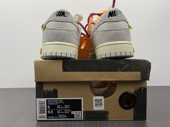 OF X Nike Dunk Low Lot 35 of 50 DJ0950-114