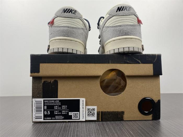 OF X Nike Dunk Low Lot 20 of 50 DJ0950-115