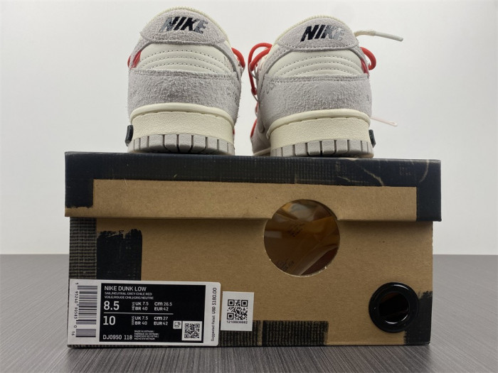 OF X Nike Dunk Low Lot 33 of 50-DJ0950 118