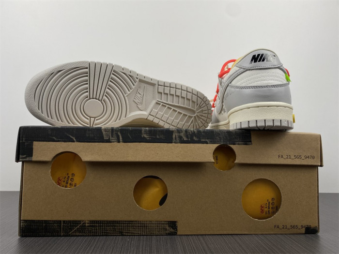OF X Nike Dunk Low Lot 6 of 50 DM1602-110