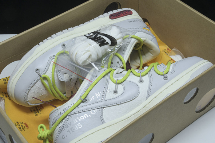 OF X Nike Dunk Low Lot 8 OF 50 DM1602-106