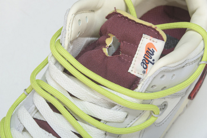 OF X Nike Dunk Low Lot 8 OF 50 DM1602-106