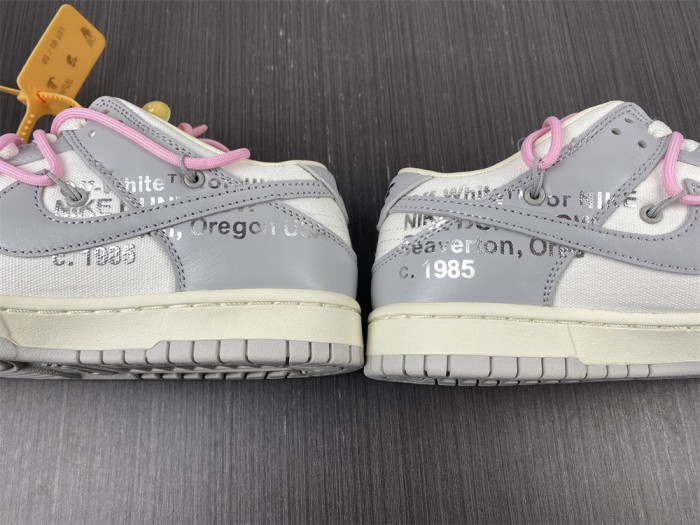 OF X Nike Dunk Low Lot 09 of 50 DM1602-109