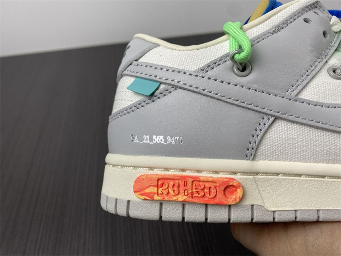 OF X Nike Dunk Low Lot 26 of 50 DM1602-116