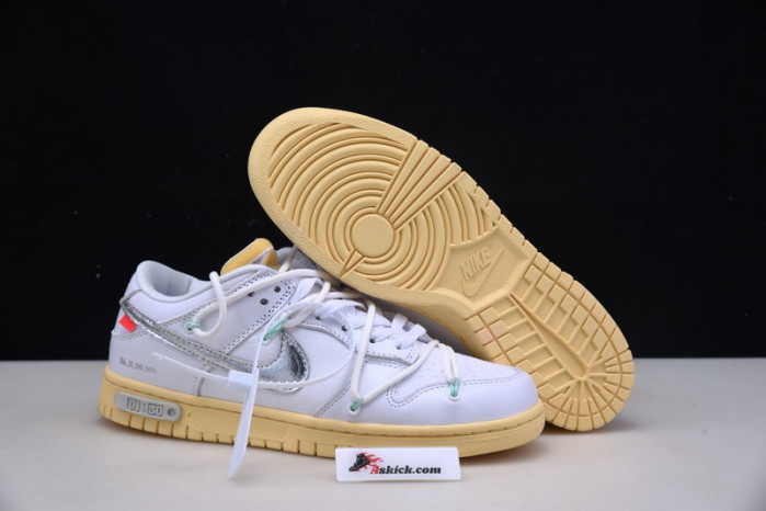 OF X Nike Dunk Low Lot 01 OF 50 DM1602-127