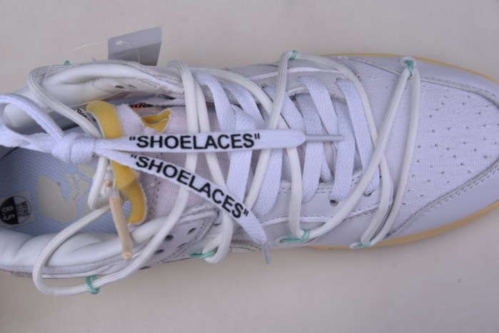 OF X Nike Dunk Low Lot 01 OF 50 DM1602-127