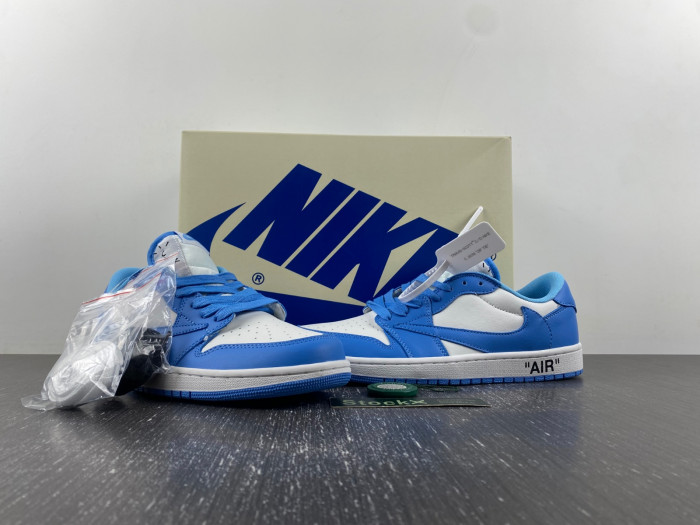 OFF-WHITE x Travis Scott x Air Jordan 1 OW DM7766-180