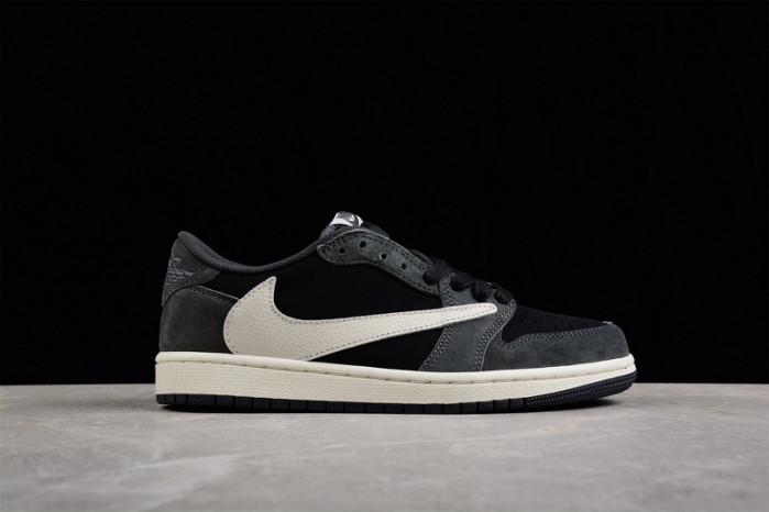 TRAVIS SCOTT X AIR JORDAN 1 LOW OG SP BLACK/PHANTOM DM7866-001