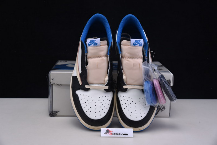 Travis Scott x Fragment x Air Jordan 1 Low OG DM7866-140