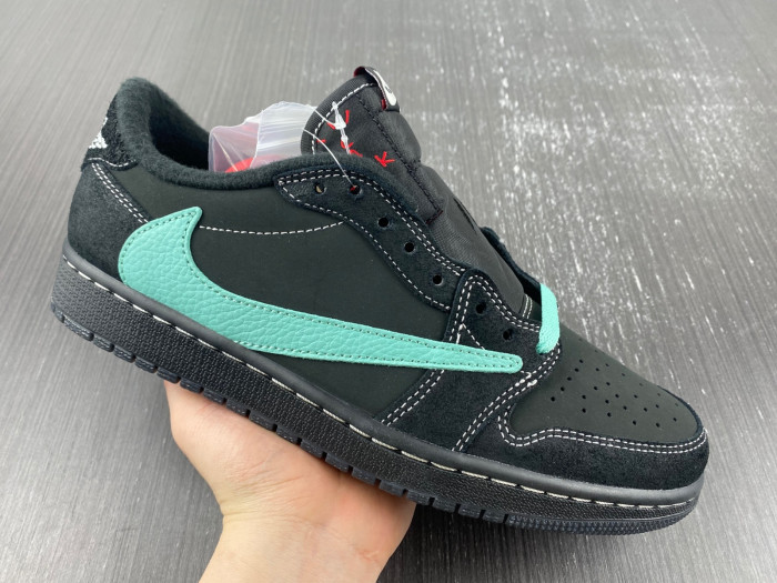 Travis Scott x Air Jordan 1 Low "Tiffany" Customs DM7866-311