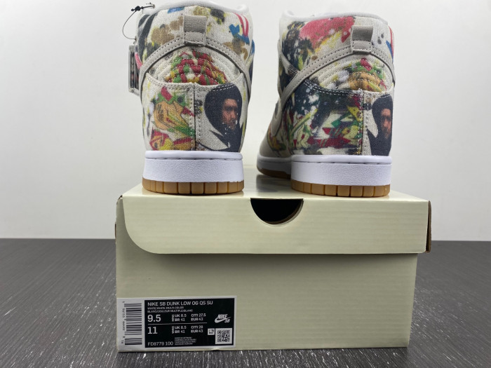 Sup*reme x Nike SB Dunk High “Rammellzee” FD8779-100