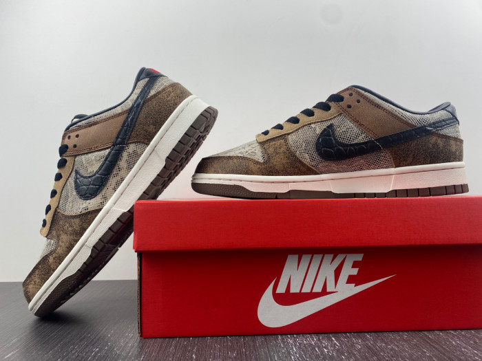 Nike Dunk Low Premium CO.JP Brown Snakeskin  FJ5434-120