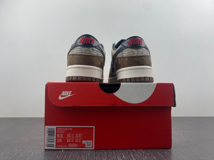 Nike Dunk Low Premium CO.JP Brown Snakeskin  FJ5434-120
