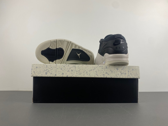 Air Jordan 4 RM “Black/Light Bone” FQ7939-001