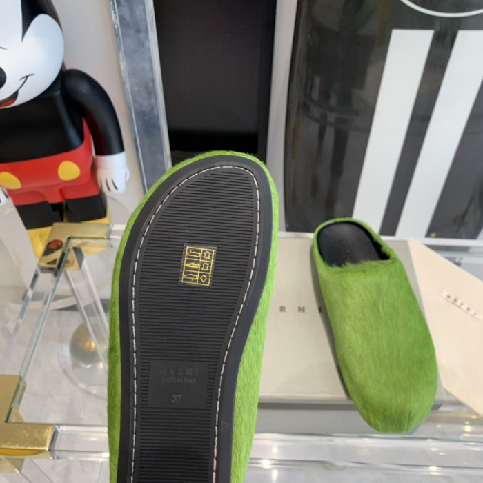 MARNI Fussbett Sabot Loafers