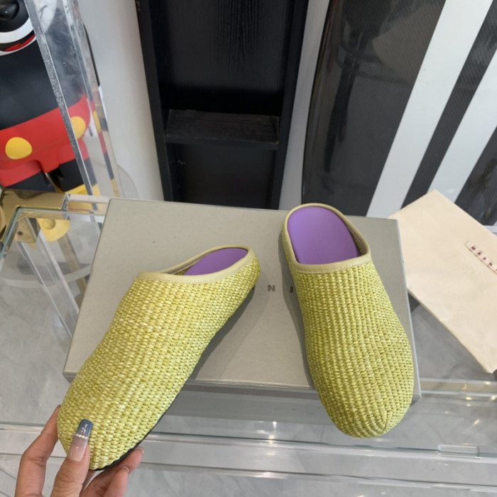 MARNI Fussbett Sabot Loafers