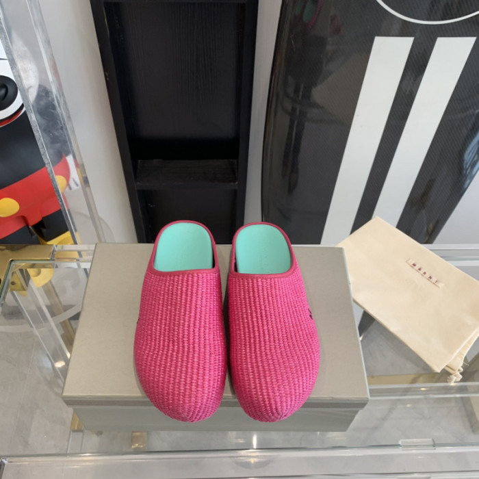 MARNI Fussbett Sabot Loafers