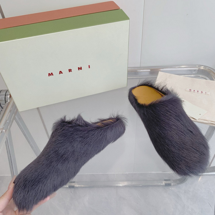 Marni Fussbett Sabot Loafers