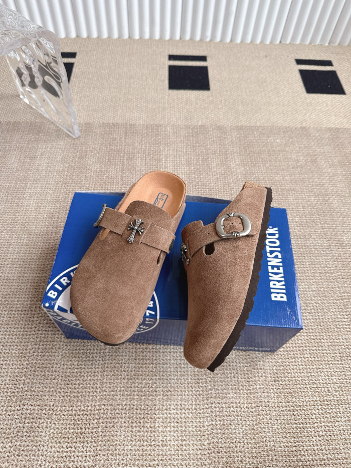 Chrome Hearts Birkenstock Mules