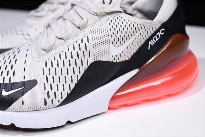 NIKE mens AIR MAX 270 “Light Bone” black AH8050-003