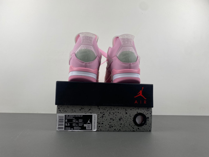 OF x Wmns Air Jordan 4 pink