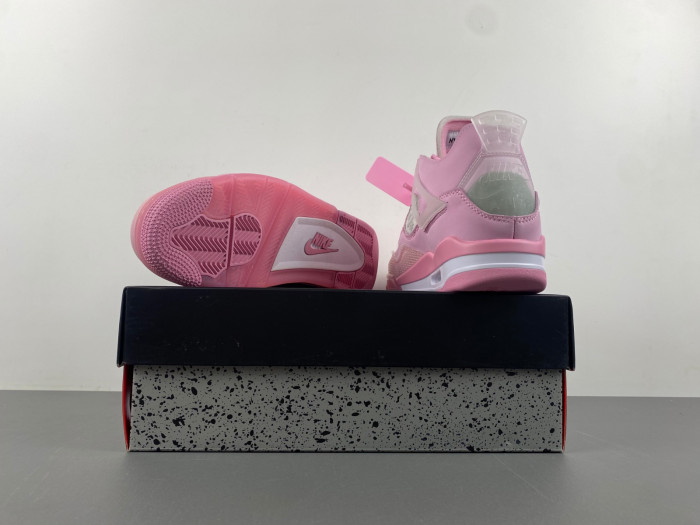 OF x Wmns Air Jordan 4 pink